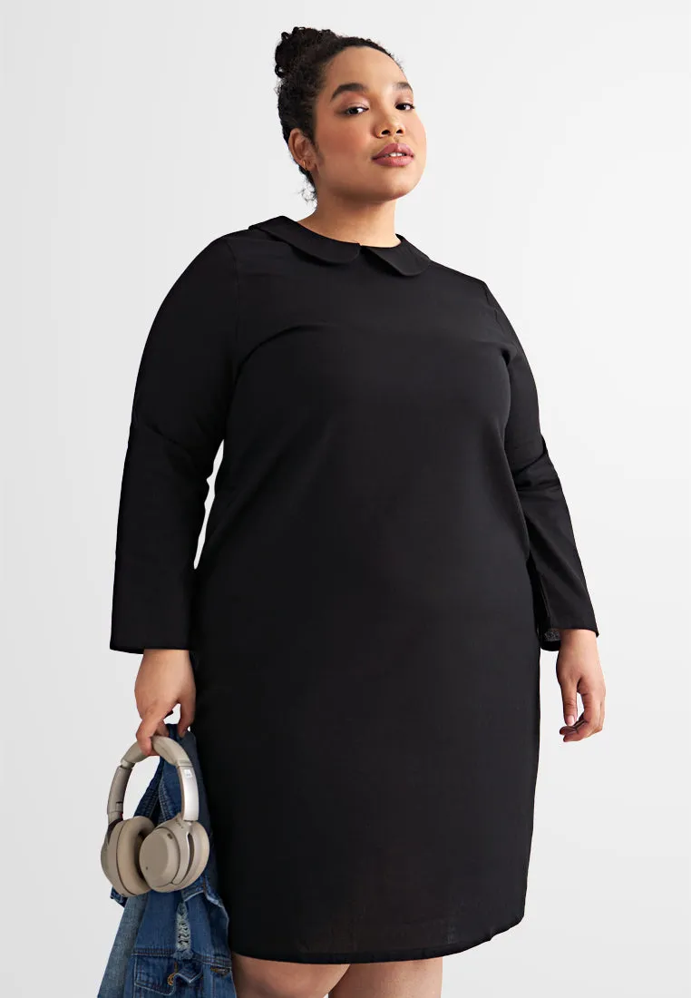 Kazia Dolly Collar Shift Dress