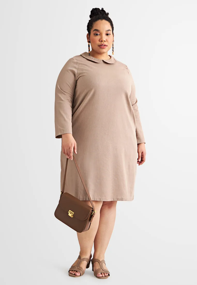 Kazia Dolly Collar Shift Dress