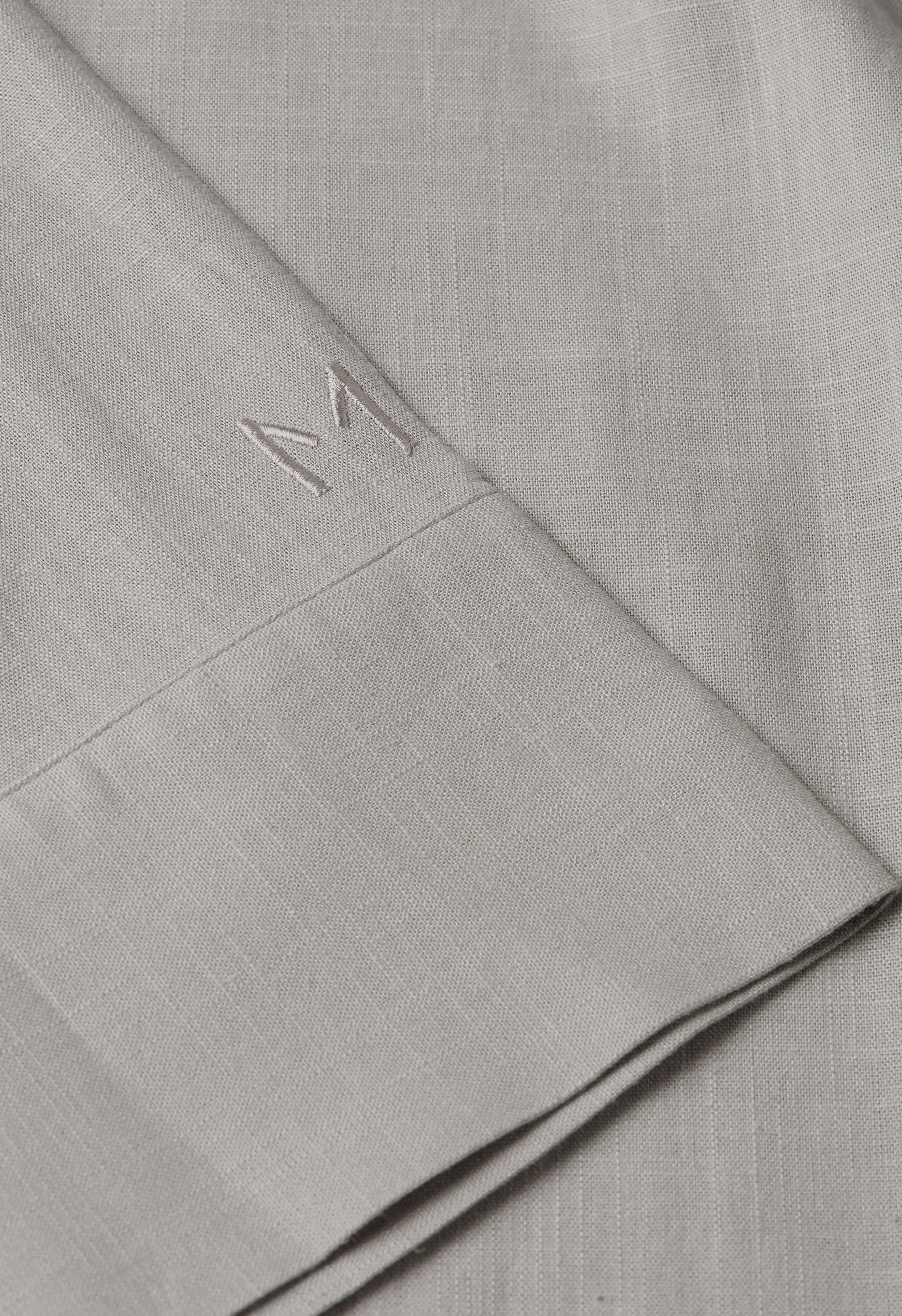 Loose Linen Dress | Light Sage