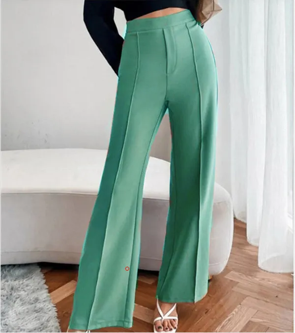 Louise – Loose High Waist Casual Trousers