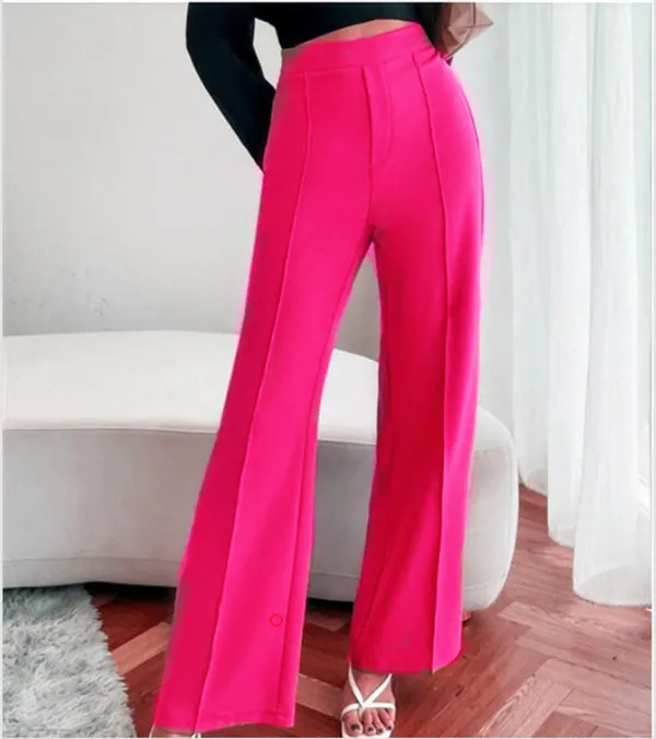 Louise – Loose High Waist Casual Trousers