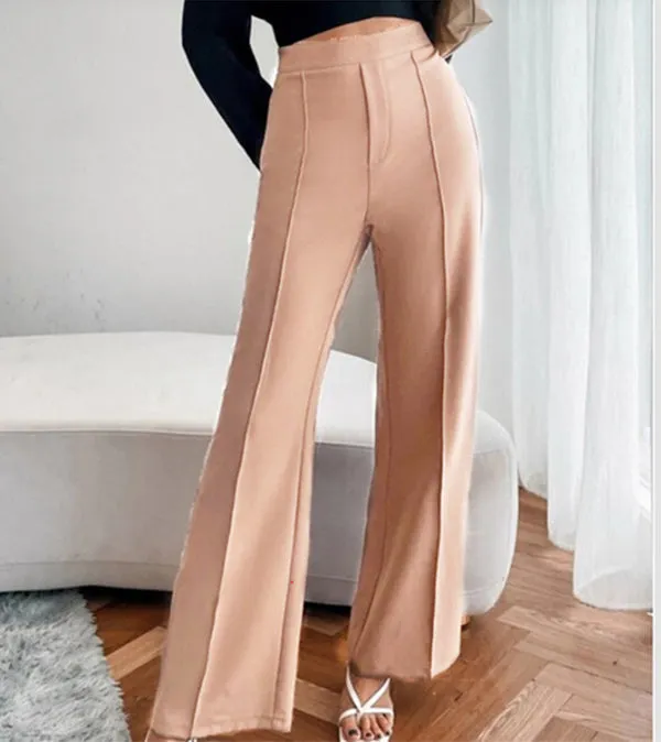 Louise – Loose High Waist Casual Trousers