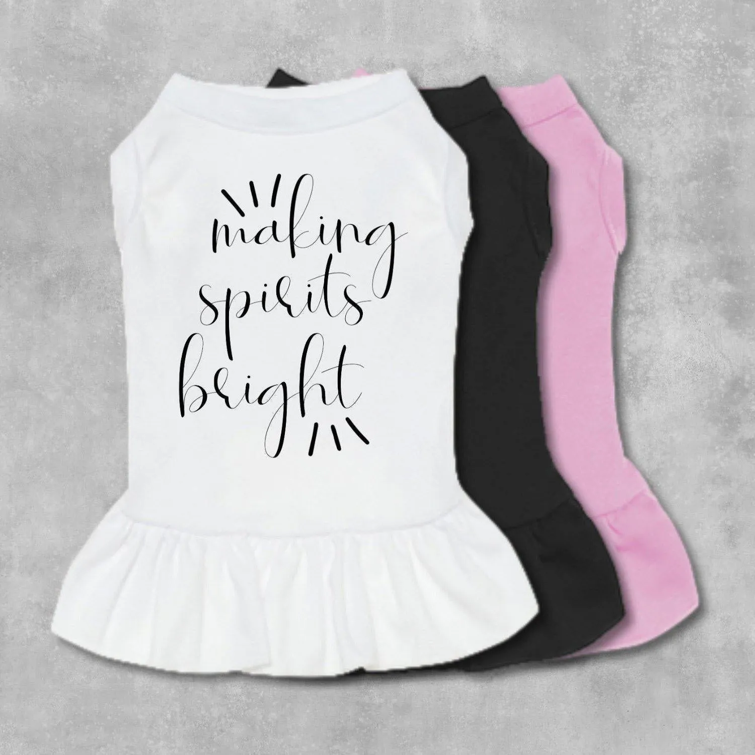 Making Spirits Bright Pet Dress