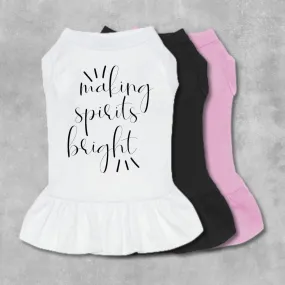 Making Spirits Bright Pet Dress
