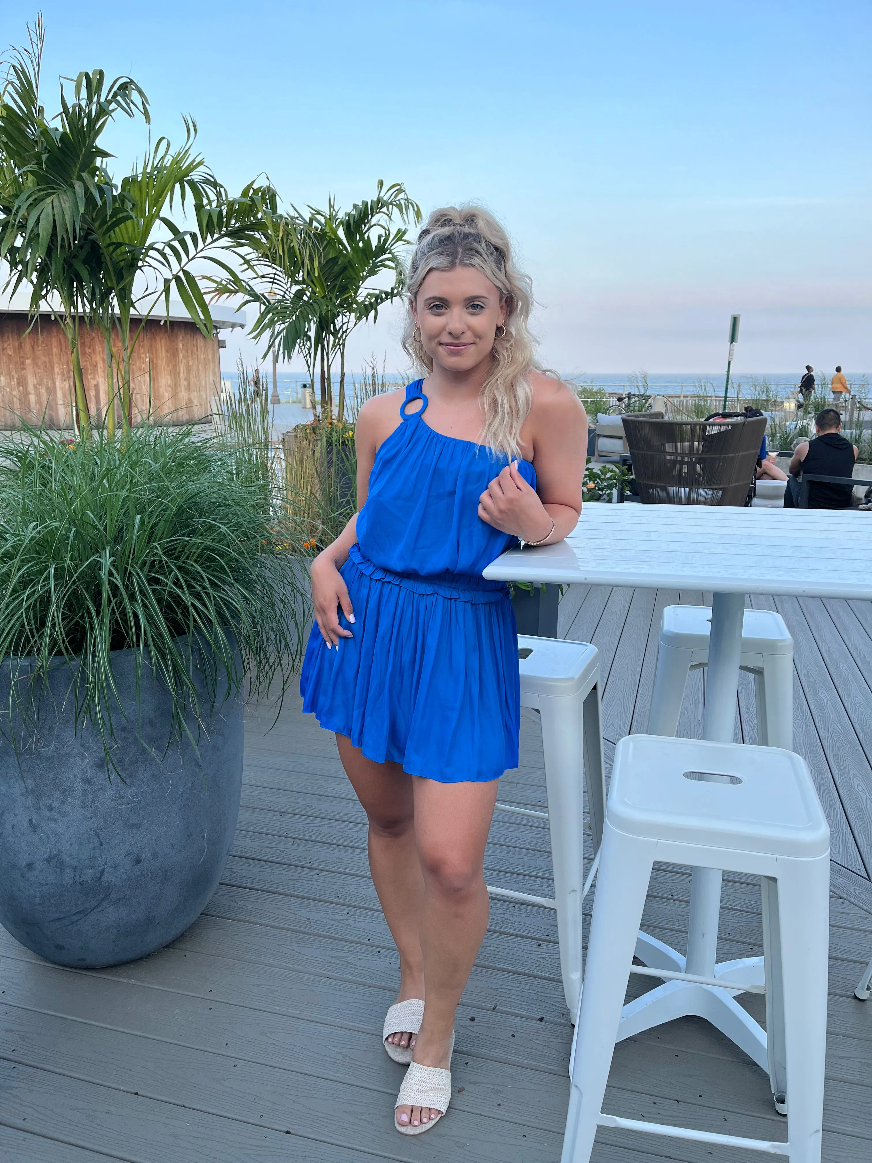 Maldives One Shoulder Dress