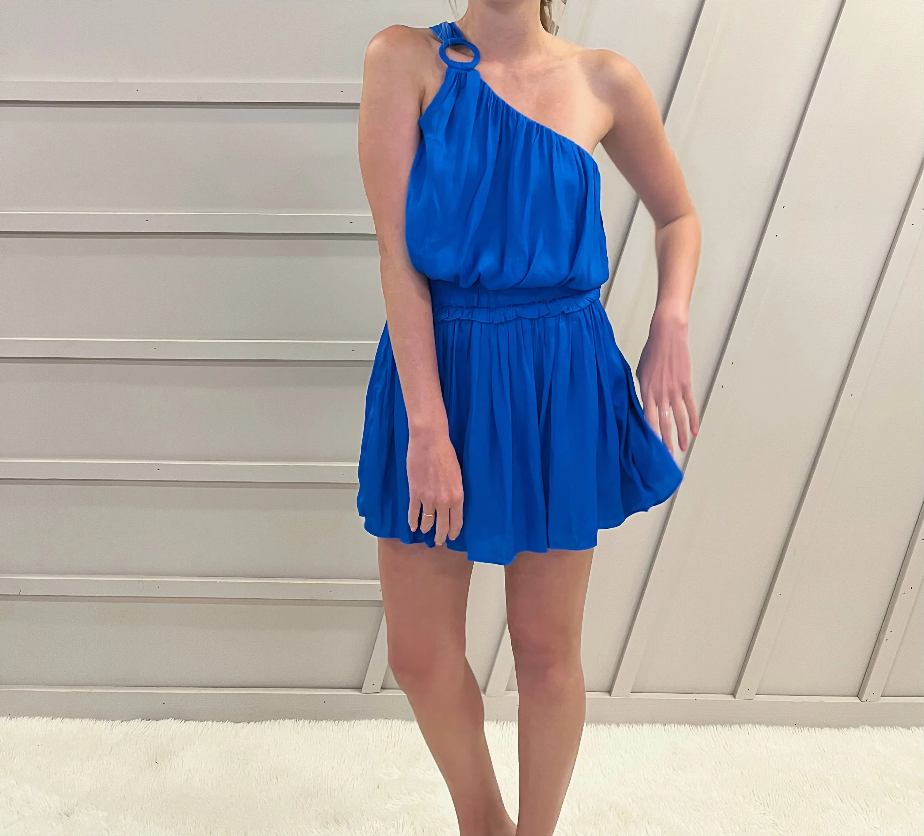 Maldives One Shoulder Dress
