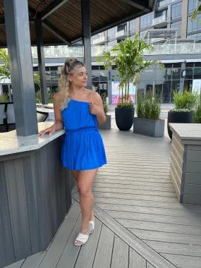 Maldives One Shoulder Dress