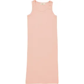 MarMar Modal Fine Rib Soft Coral Dudu Dress