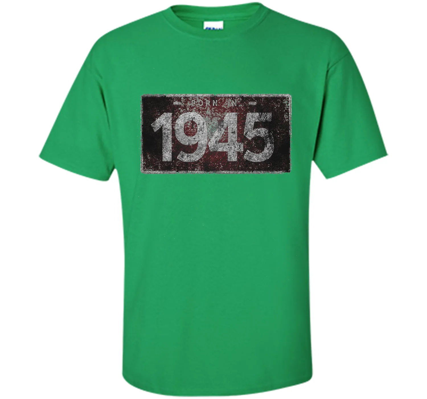 Men's 1945 License Plate 71st Birthday 71 Years Old Funny T-Shirt