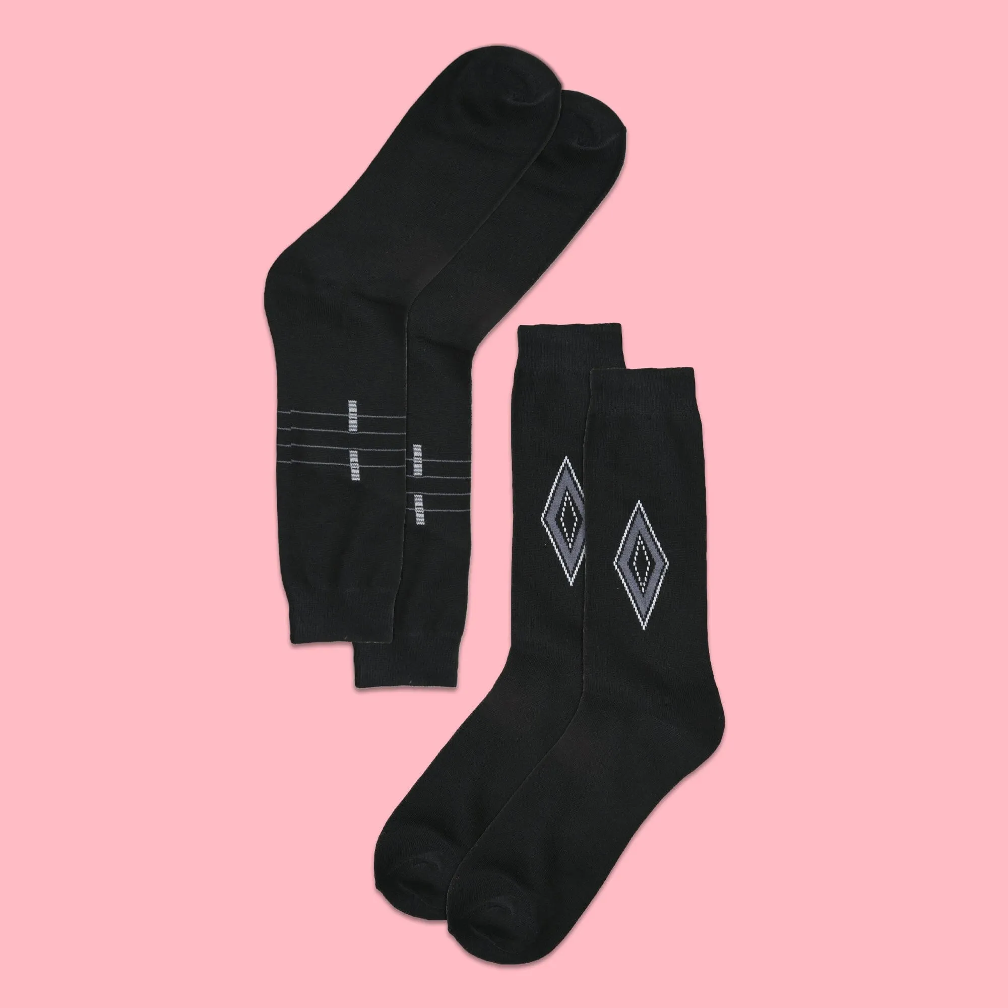 Men's Kielce Dress Socks - Pack Of 2 Pairs