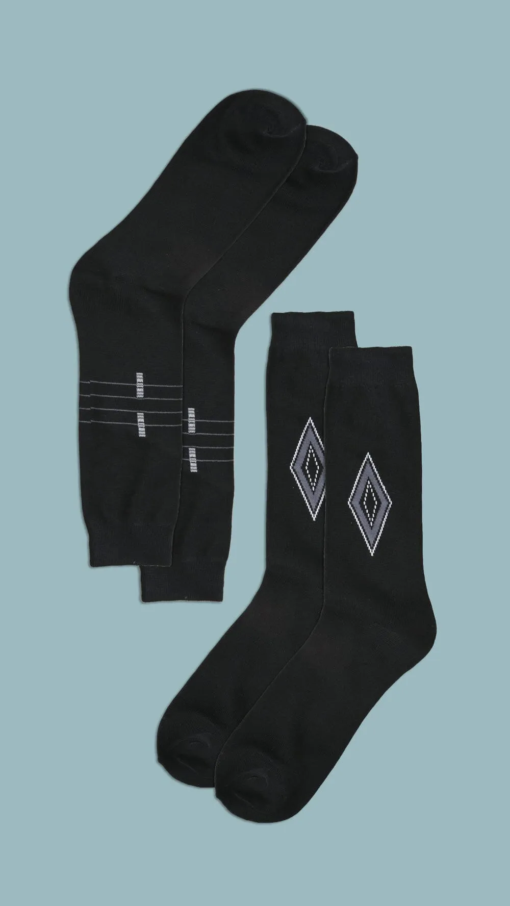 Men's Kielce Dress Socks - Pack Of 2 Pairs