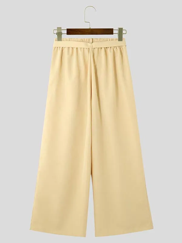 Mens Loose High-Waist Wide-Leg Pant SKUK93667