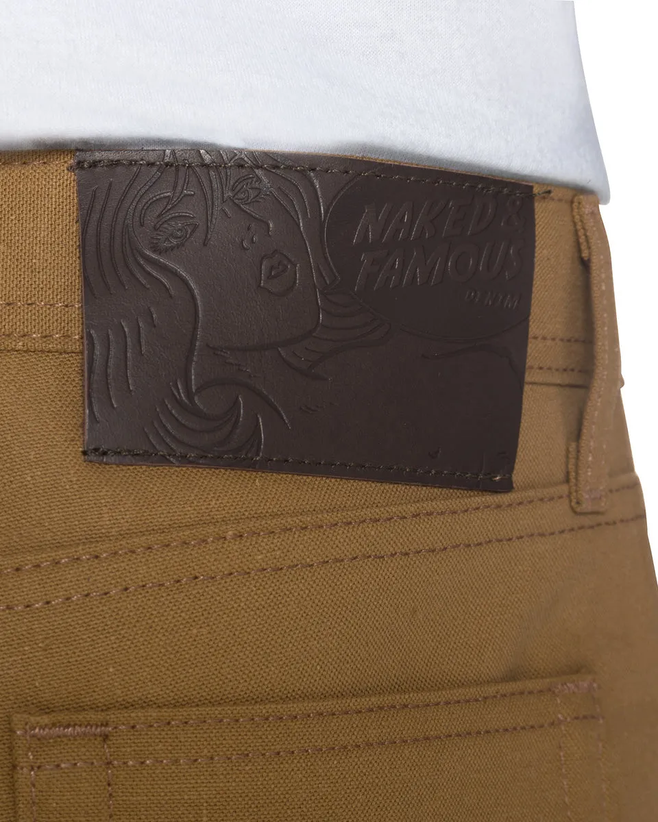 Naked & Famous Weird Guy Regular Tapered Mens Jeans - Duck Canvas Selvedge