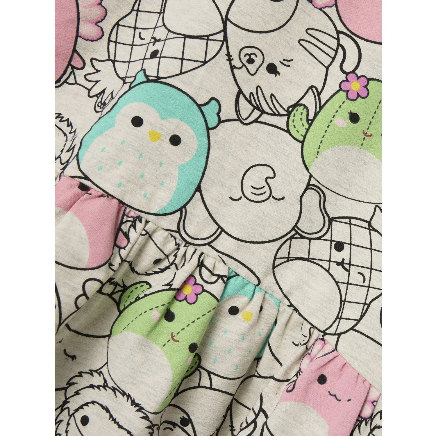 Name It Peyote Melange Juba Squishmallows Sweat Dress