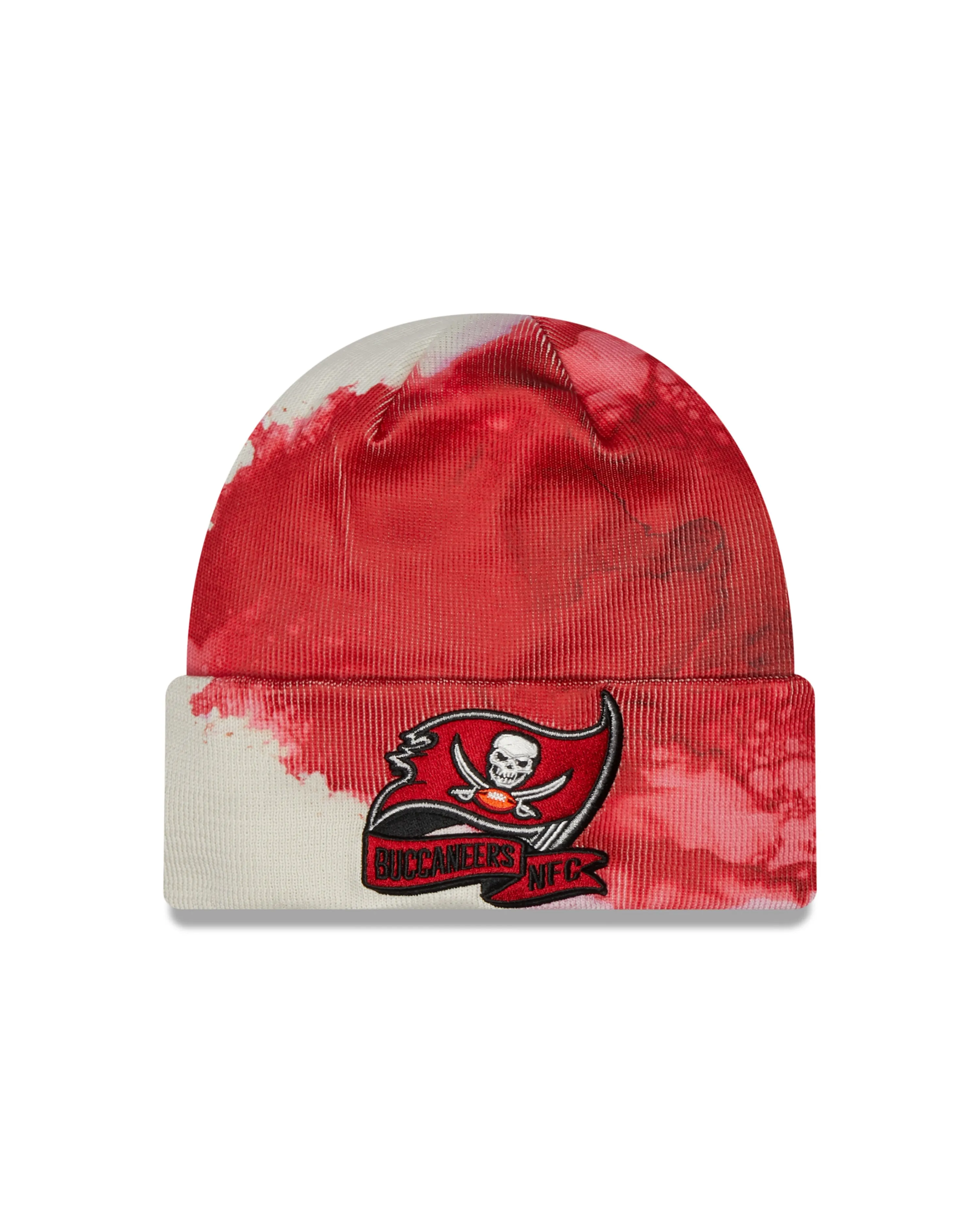 New Era NFL Men's Tampa Bay Buccaneers 2022 Sideline Ink Knit Beanie One Size