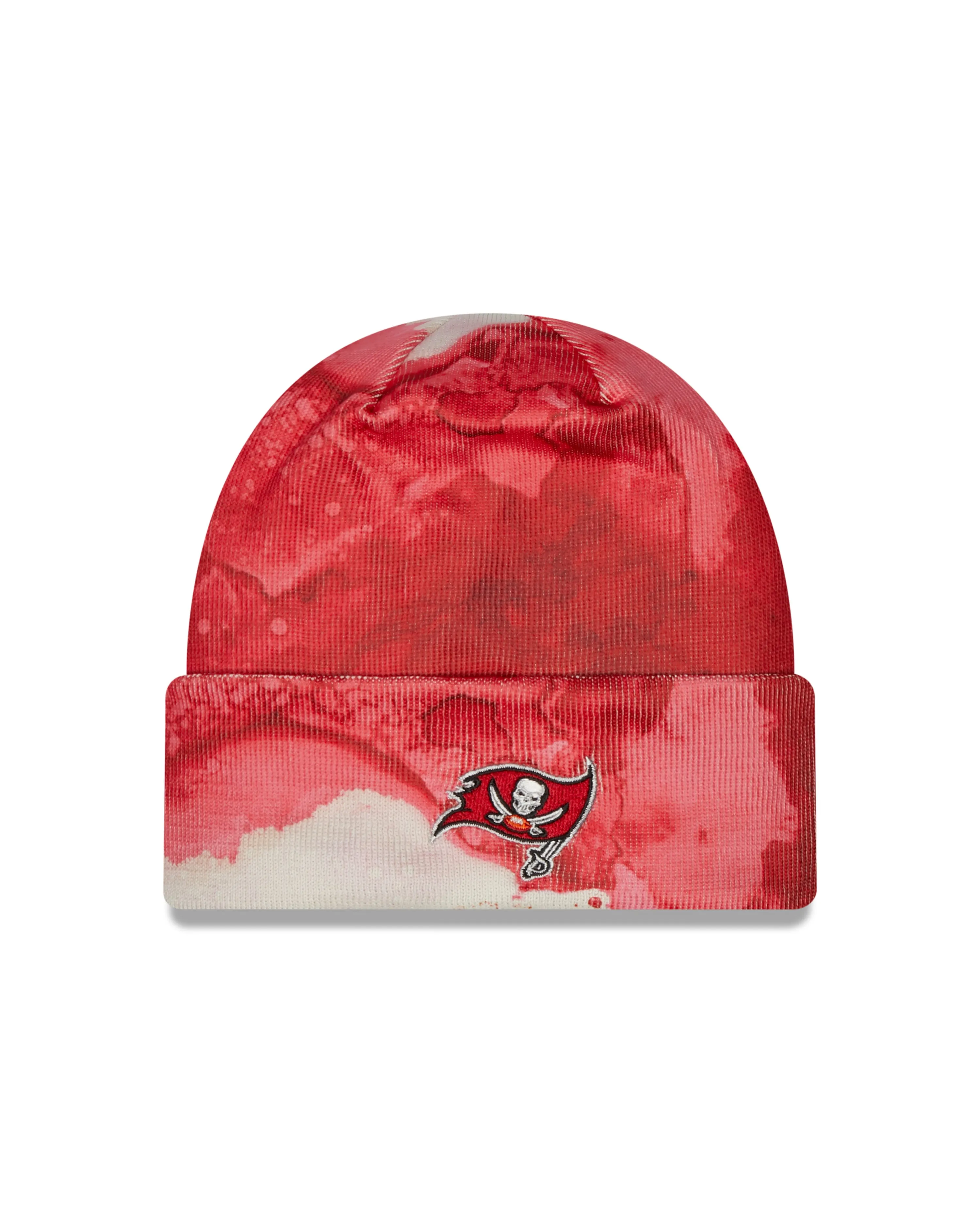 New Era NFL Men's Tampa Bay Buccaneers 2022 Sideline Ink Knit Beanie One Size