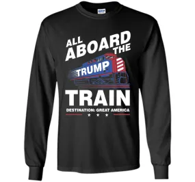 New Original Trump Train Vintage Donald Trump 2016 T-Shirt