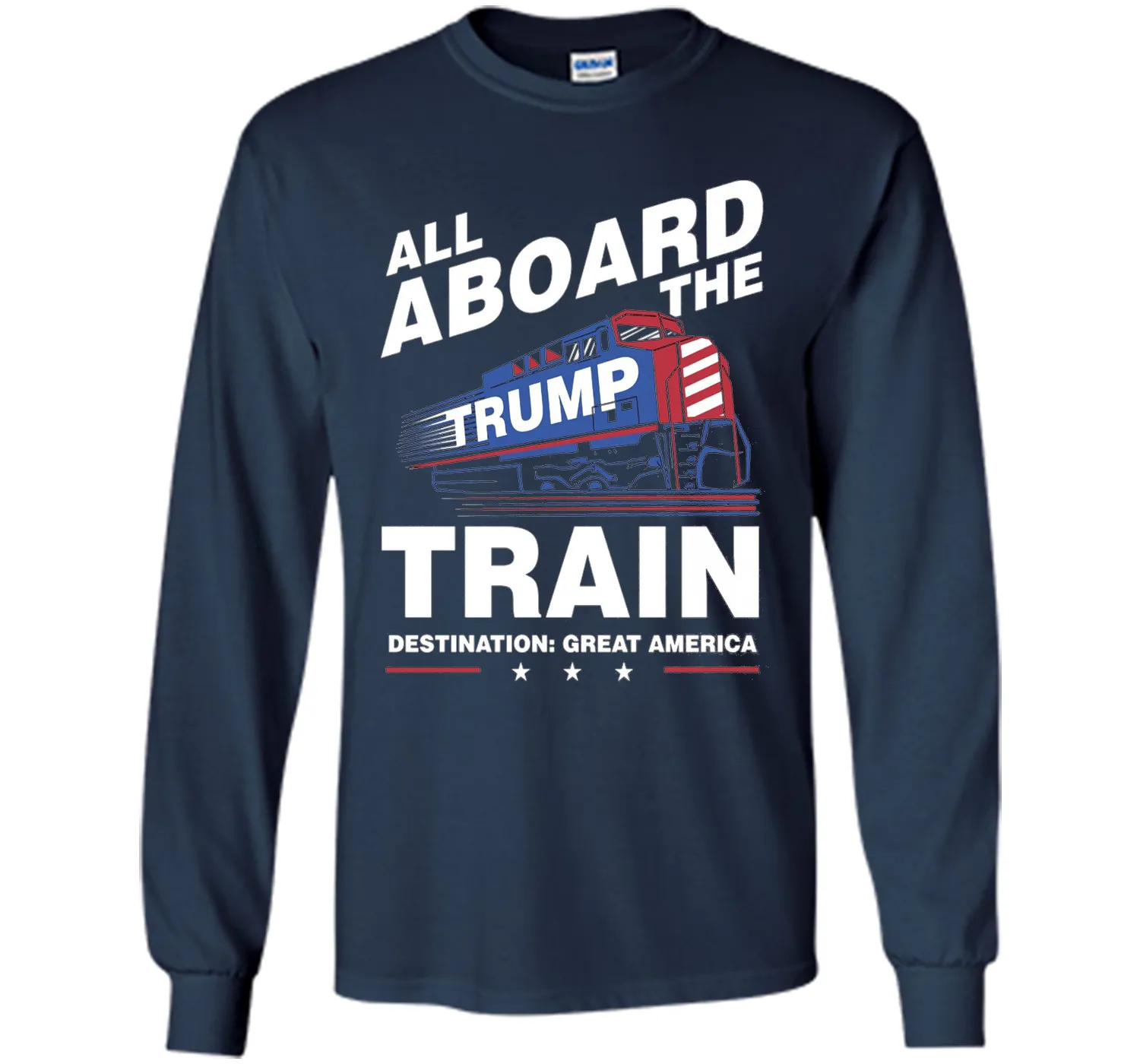 New Original Trump Train Vintage Donald Trump 2016 T-Shirt