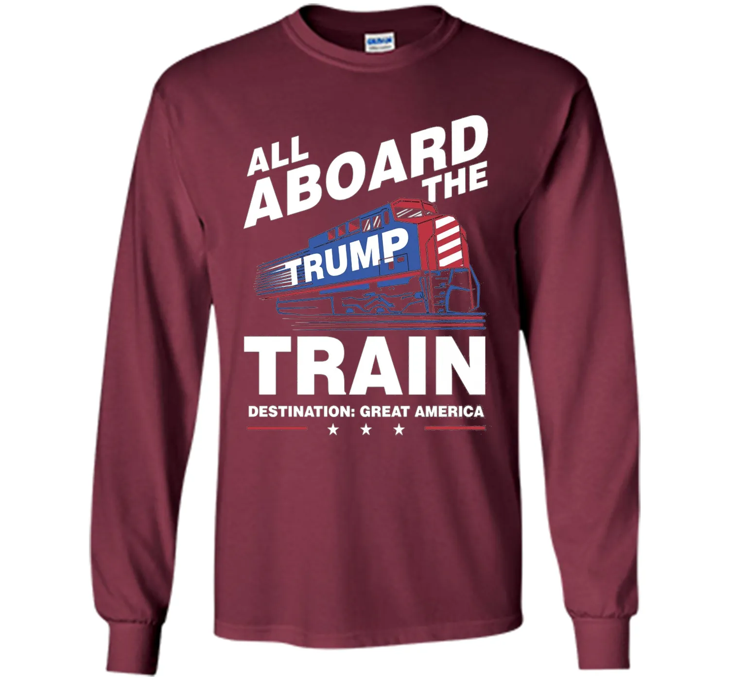 New Original Trump Train Vintage Donald Trump 2016 T-Shirt