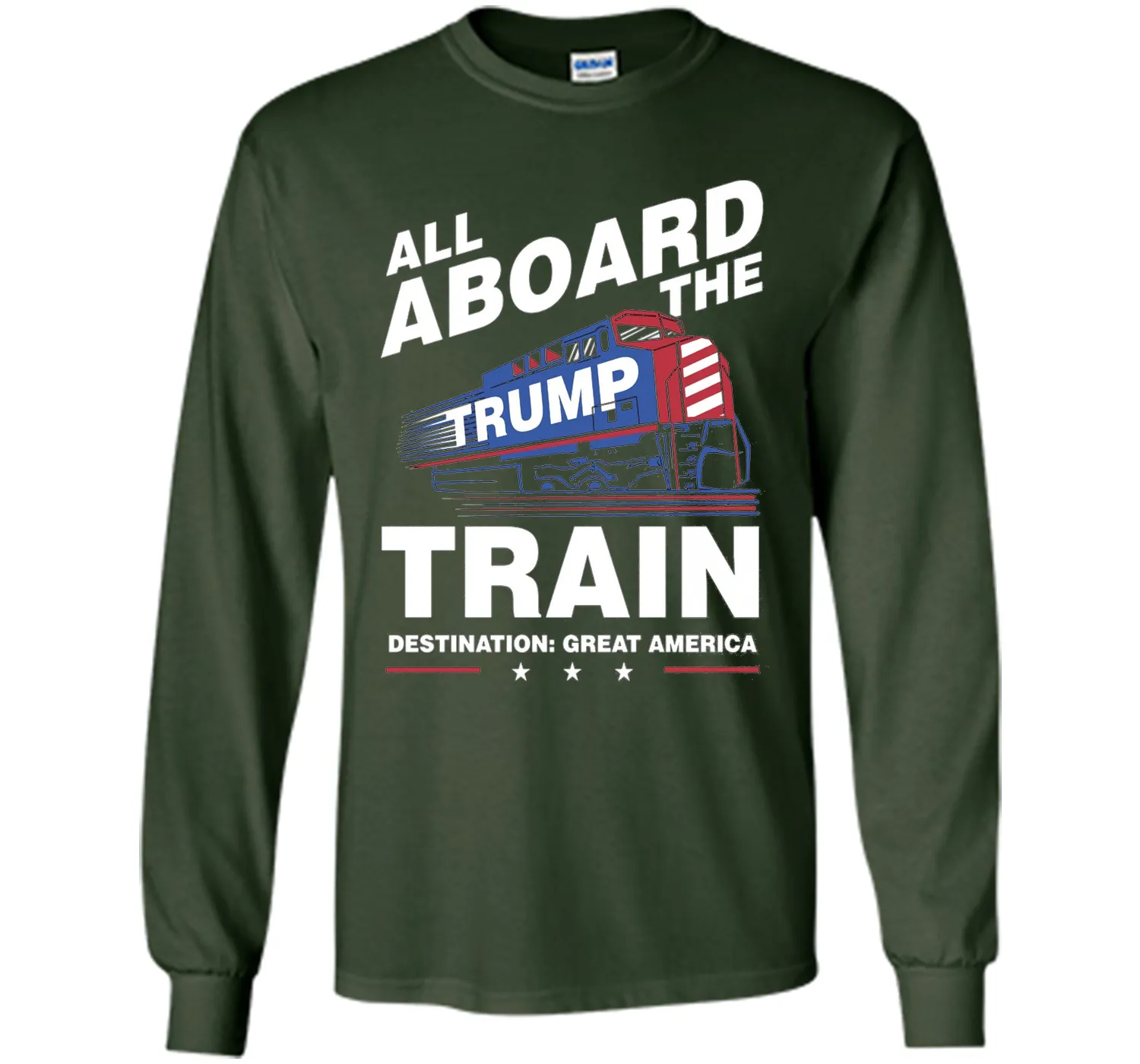 New Original Trump Train Vintage Donald Trump 2016 T-Shirt