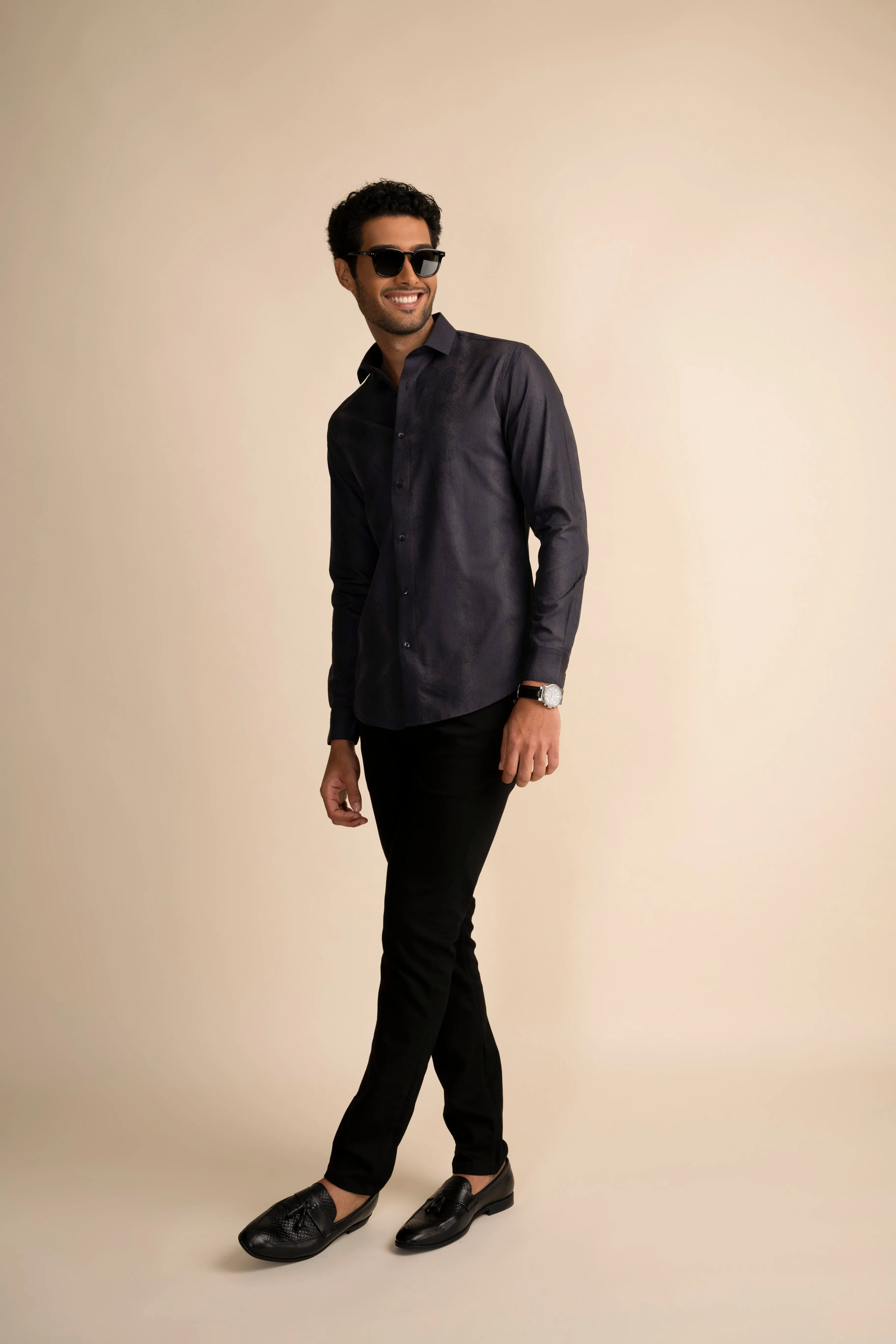 Paisley Midnight Navy Shirt