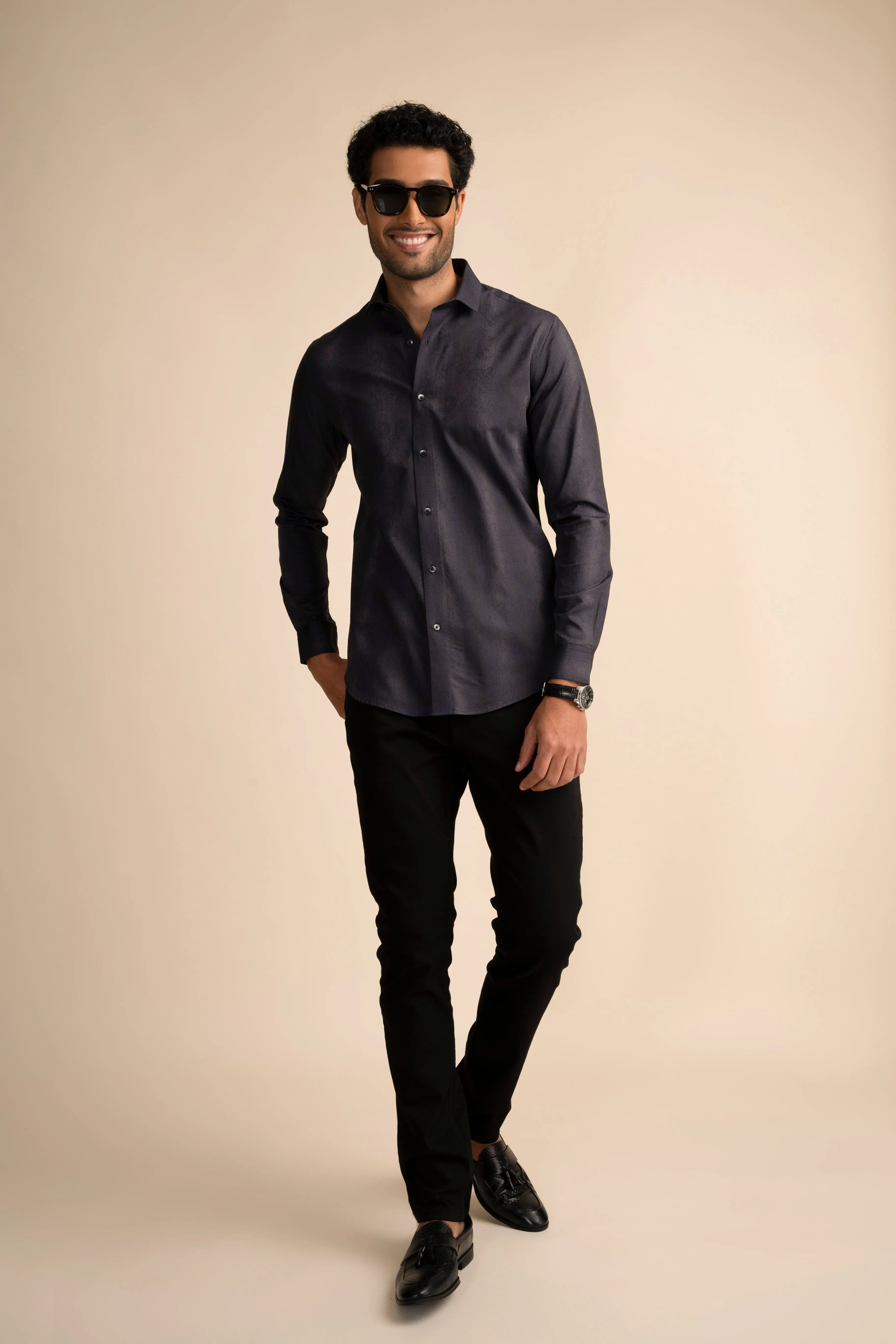 Paisley Midnight Navy Shirt