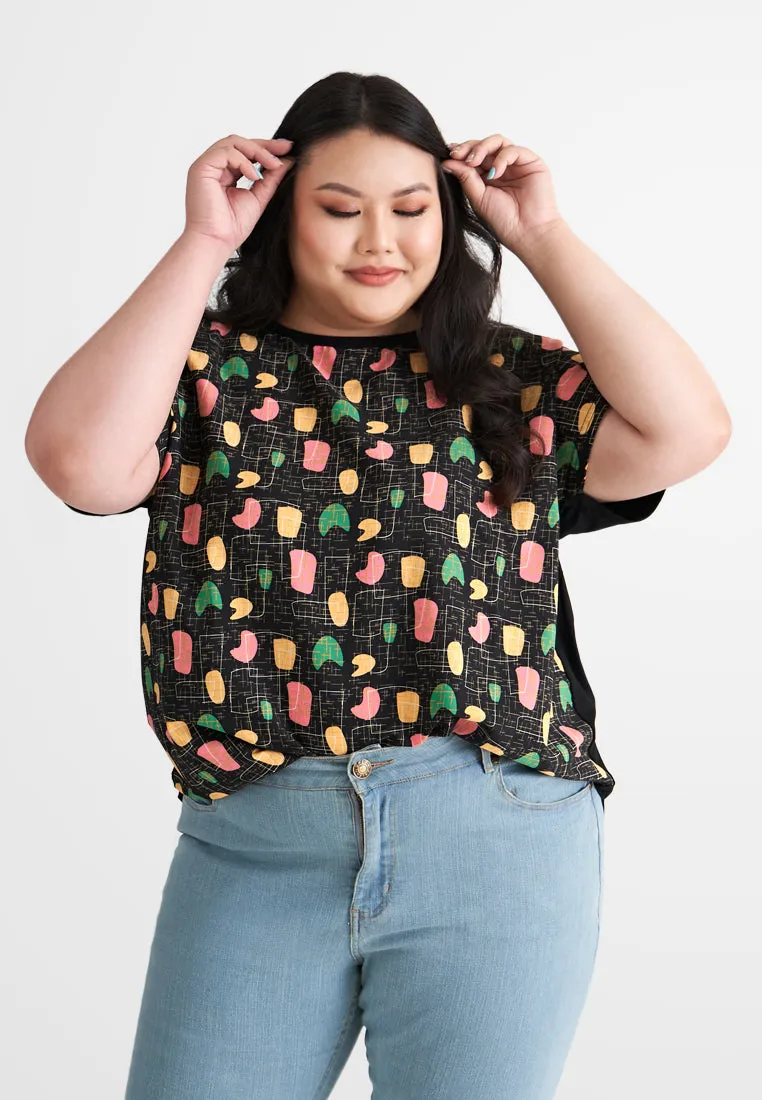 Pamela Back Stretch Lounge Top - Army Green