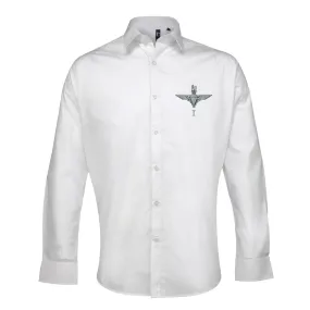 Parachute Regiment 1 PARA Embroidered Long Sleeve Oxford Shirt
