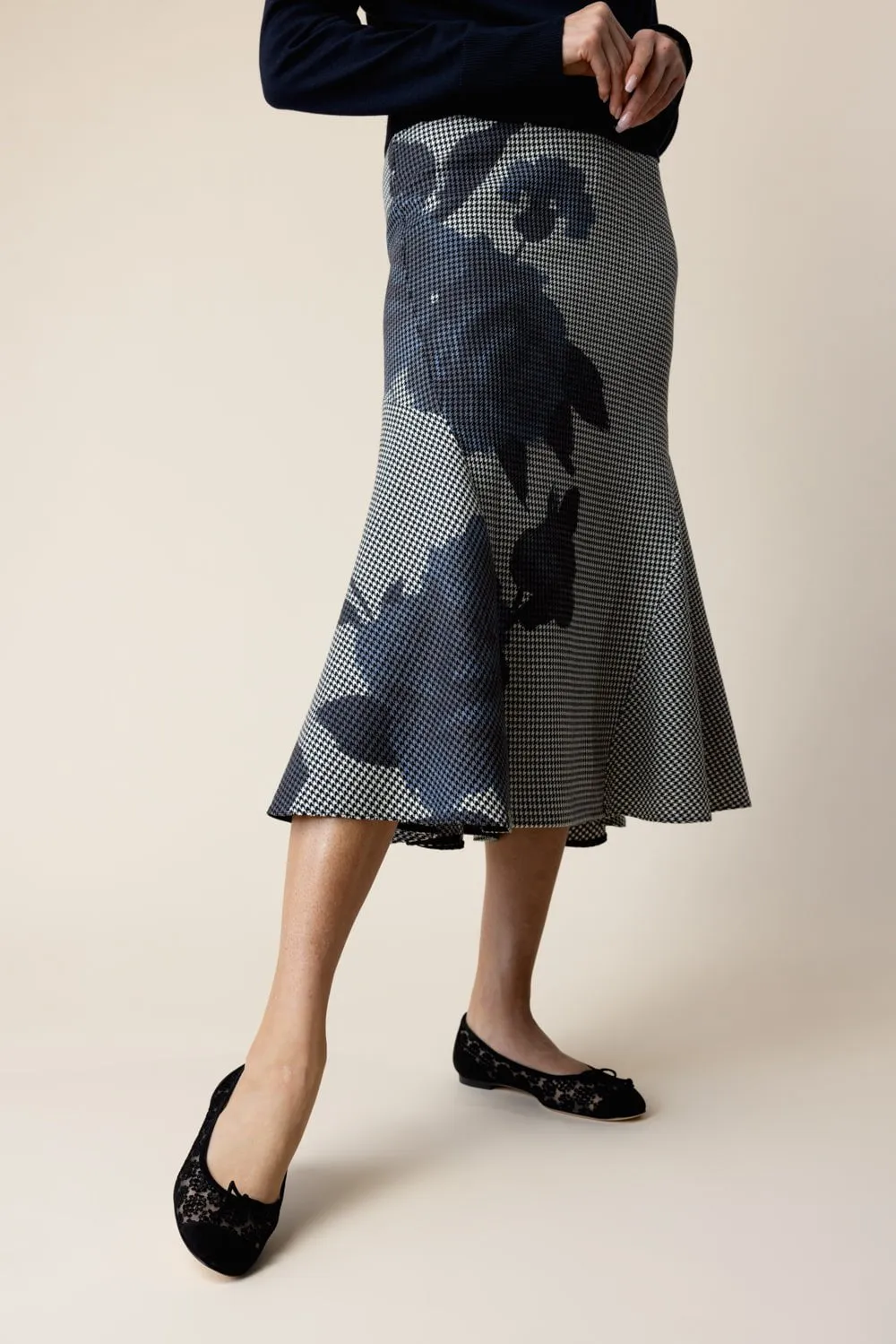 Pencil Flare Skirt