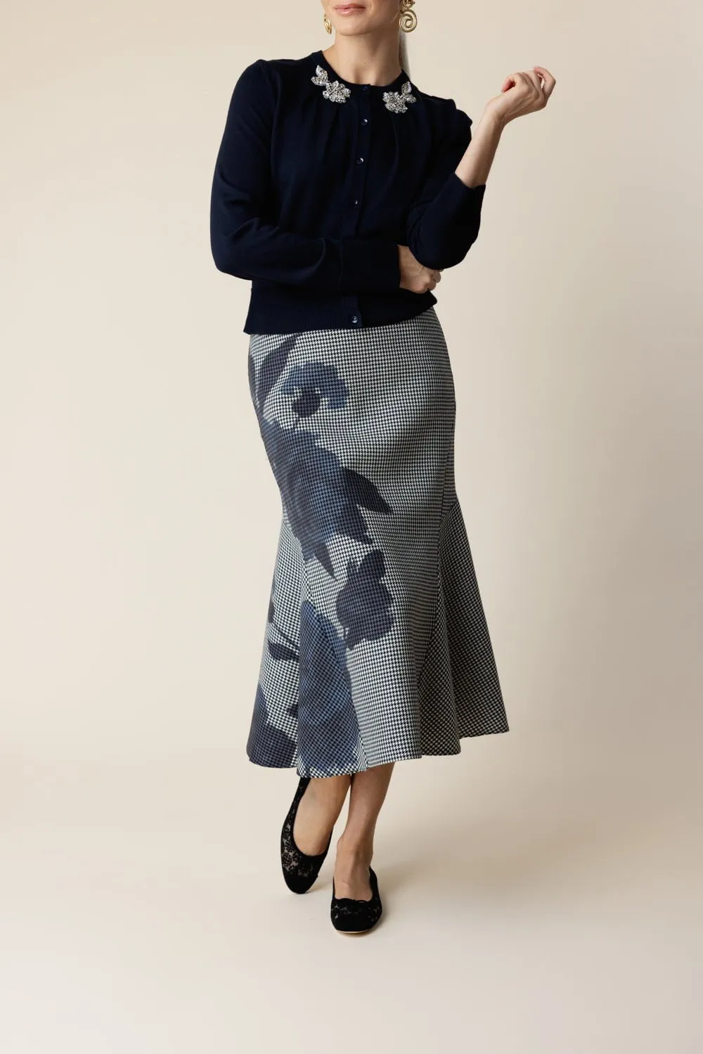 Pencil Flare Skirt