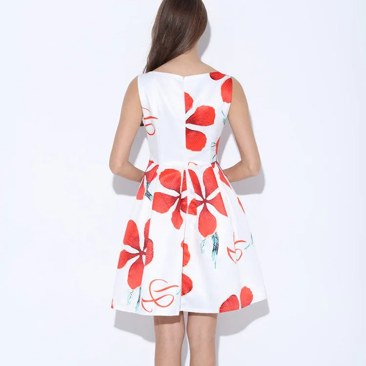 Petals Print Dress