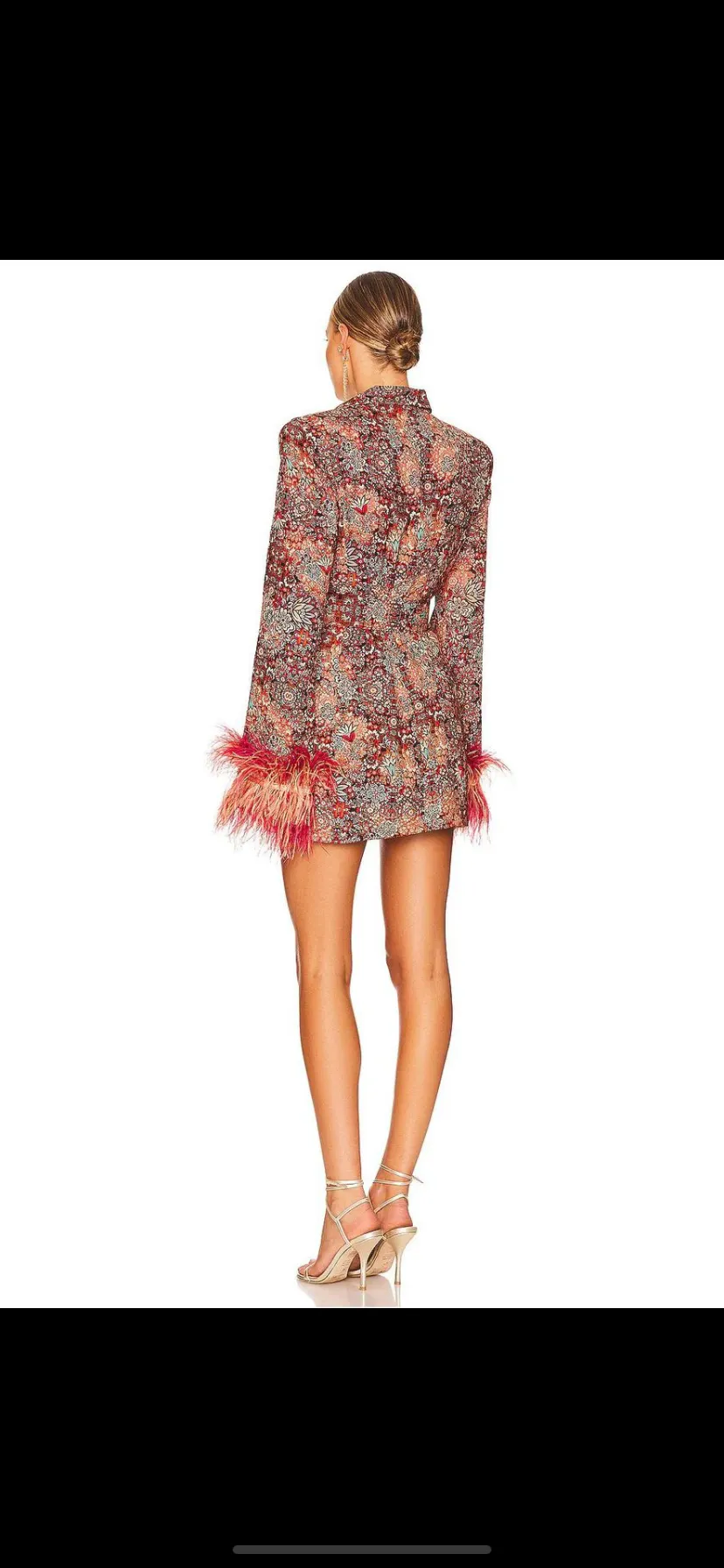 Printed Dress by Obscur