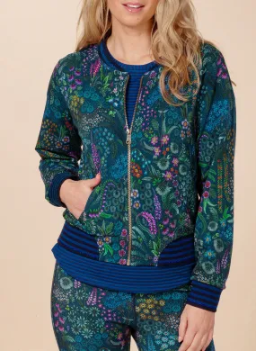 Querida Dark Blue Nicos Zip Jacket