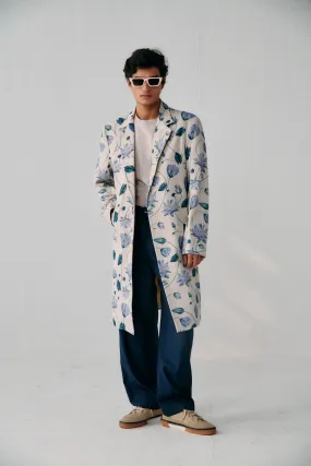 "Fifth Avenue" textured overcoat
