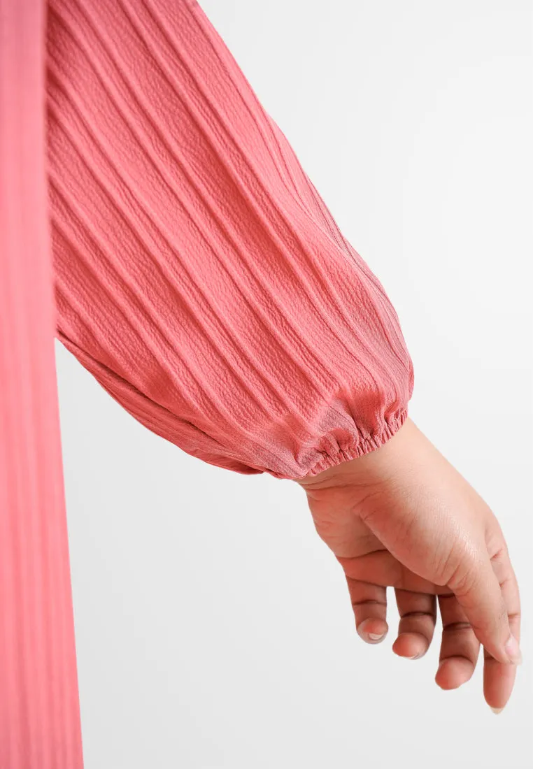Radhia Relax Raya Textured Jubah Dress