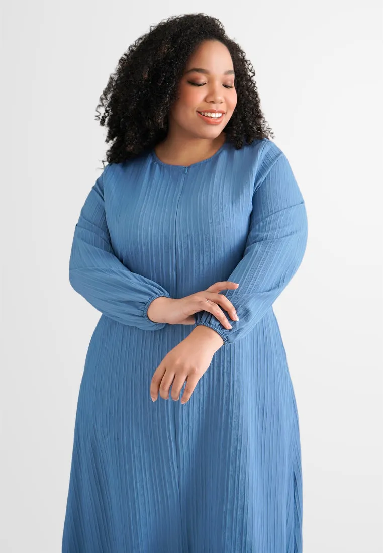 Radhia Relax Raya Textured Jubah Dress