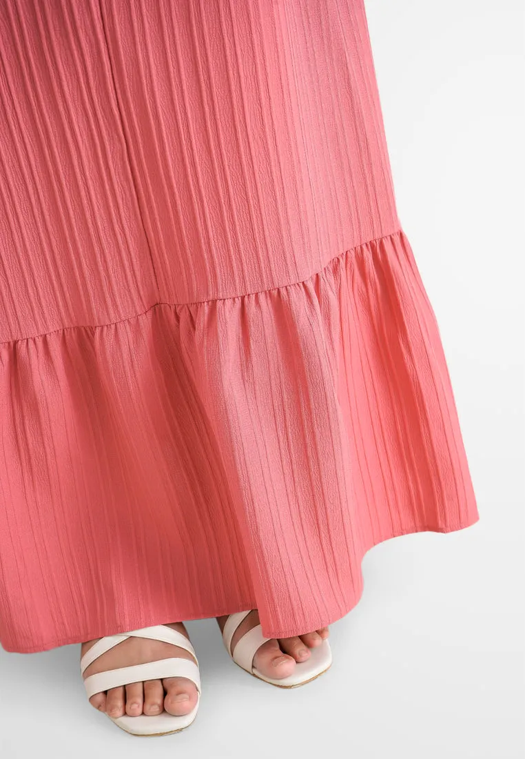Radhia Relax Raya Textured Jubah Dress