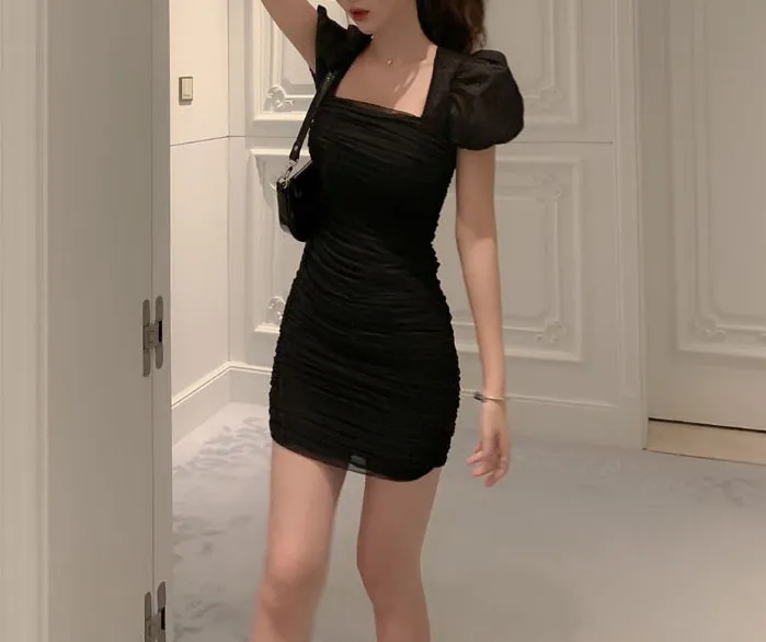 Raffles dress (ready stock in brown (S)/ 2 colours)