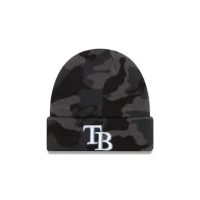 Rays Youth New Era Camo TB Knit Hat