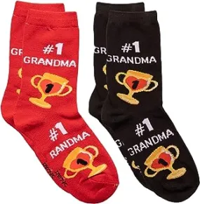 RED #1 GRANDMA SOCKS