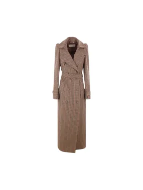 Remis Check Wool Coat