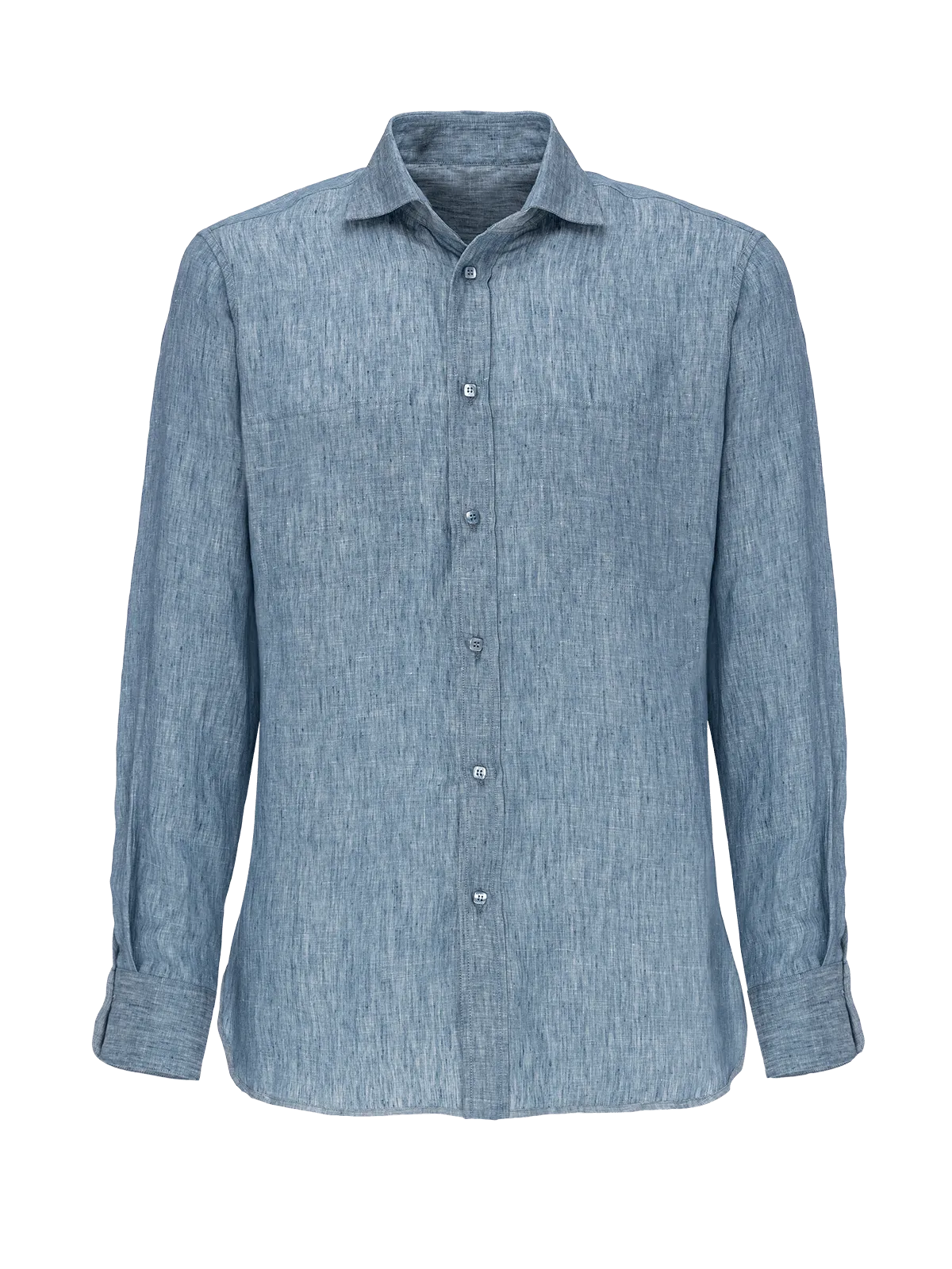 Reversible linen shirt Man