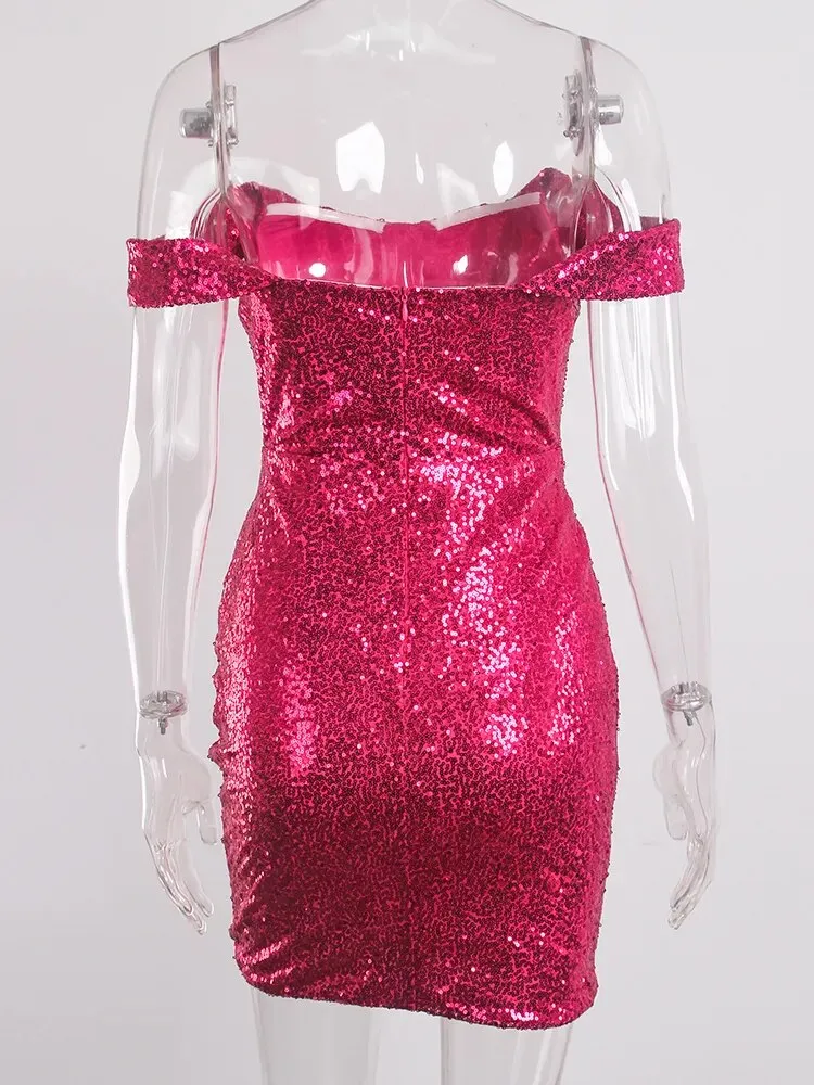 Sequin Mini Dress