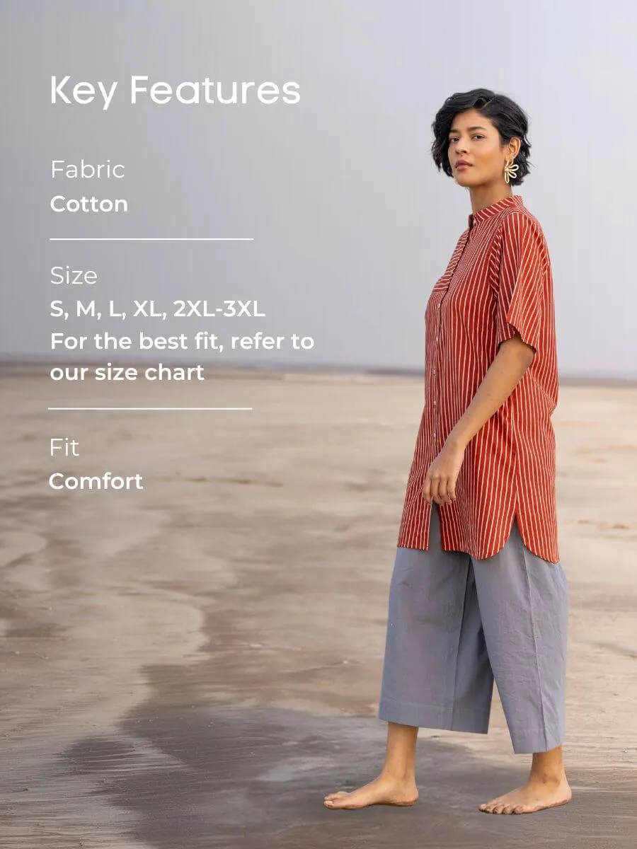 Set of 2 - Devi Cotton Tunic & Palazzo Pants