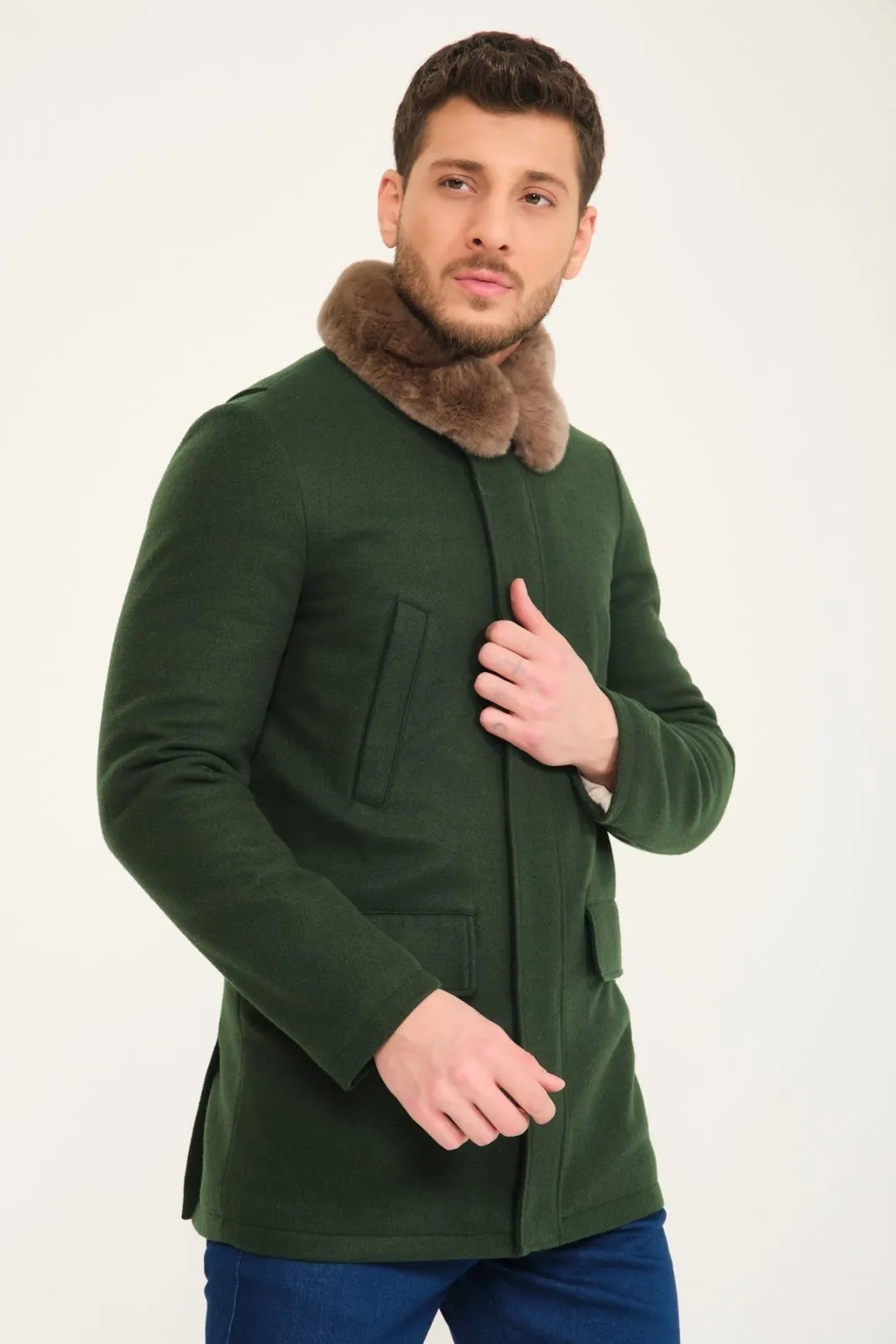 Sherwood Green Wool Coat