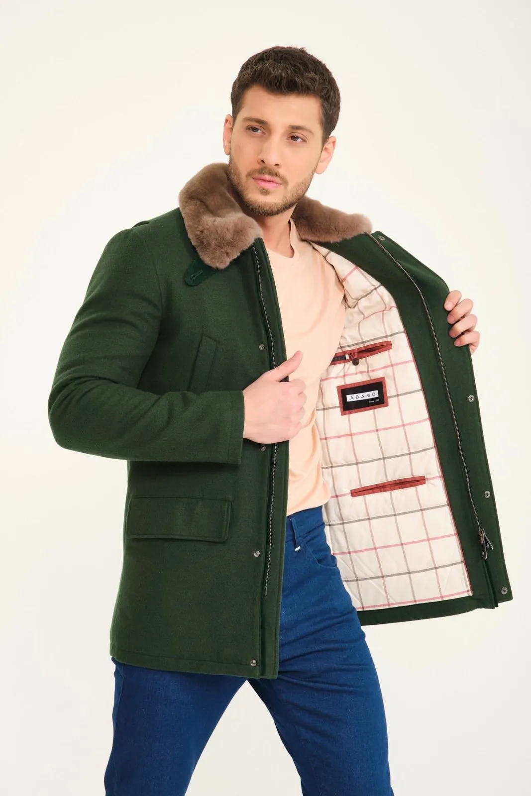 Sherwood Green Wool Coat