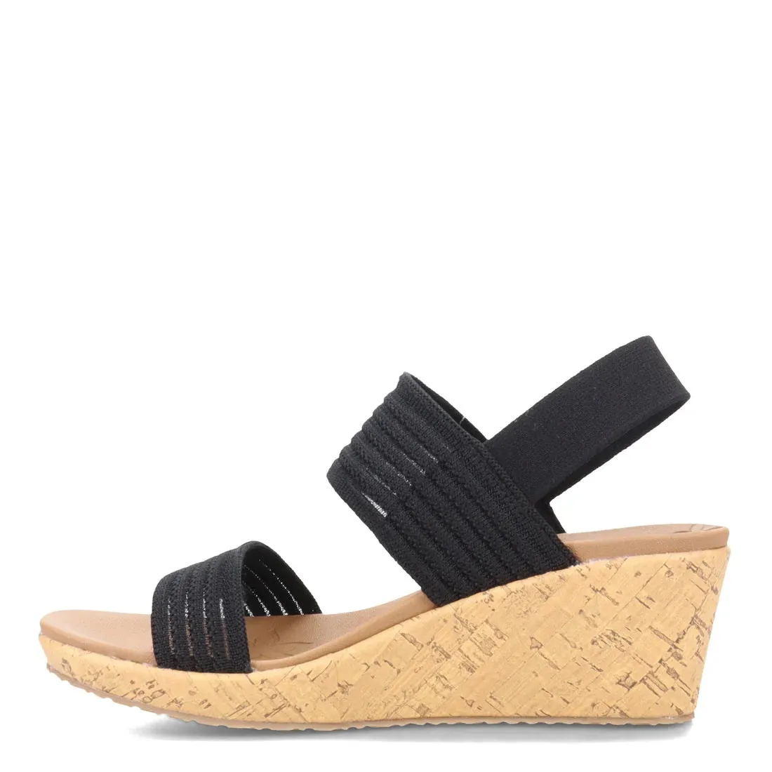 'Skechers' Women's Cali® Beverlee-Sheer Luck Sandal - Black