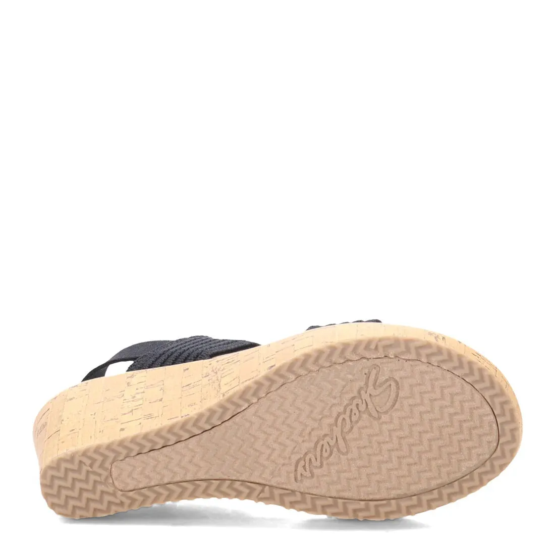 'Skechers' Women's Cali® Beverlee-Sheer Luck Sandal - Black