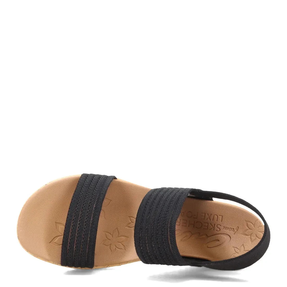'Skechers' Women's Cali® Beverlee-Sheer Luck Sandal - Black