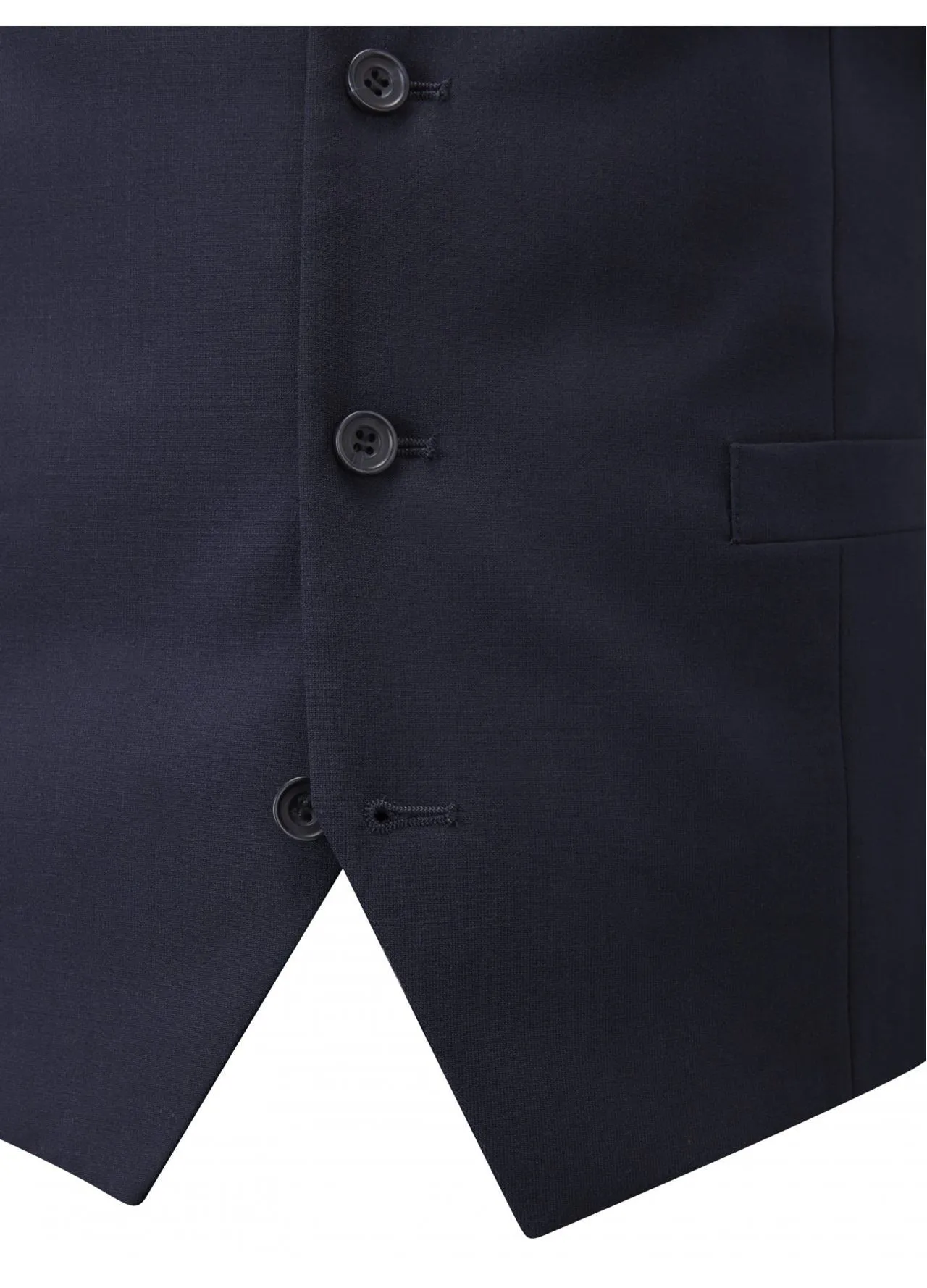 SKOPES Mens Wool Blend Darwin Navy Waist Coat